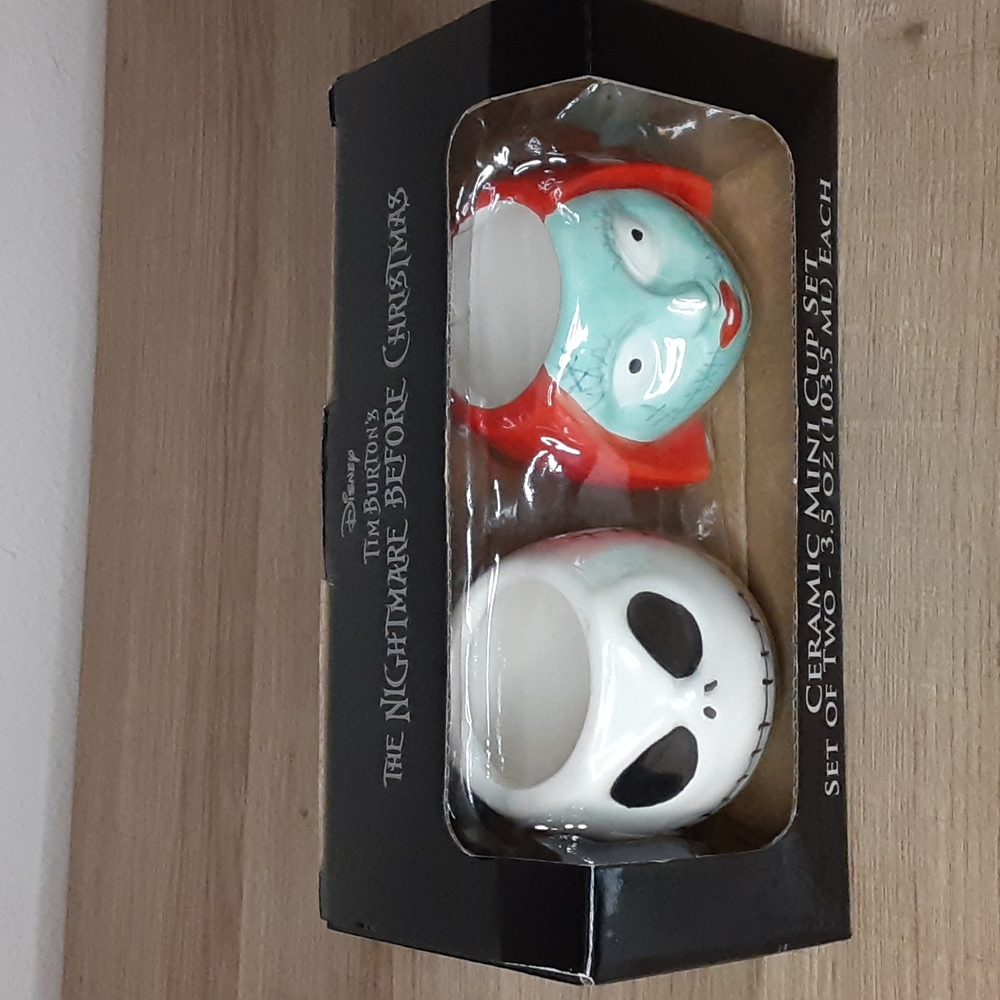 Disney Tim Burton's The Nightmare Before Christmas mini cup set